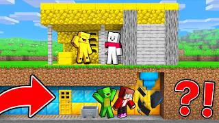 Maizen Minecraft: Mikey and JJ Robbed Friends