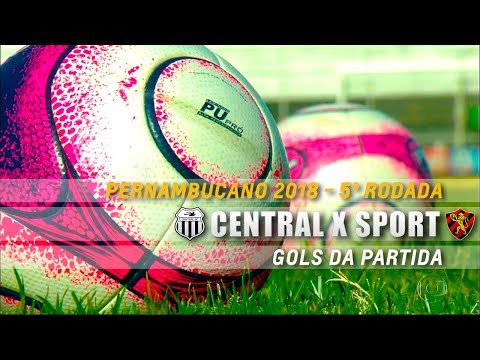 HD⁶⁰ | Gols: Central 1 X 1 Sport - Pernambucano 2018 - 5ª Rodada