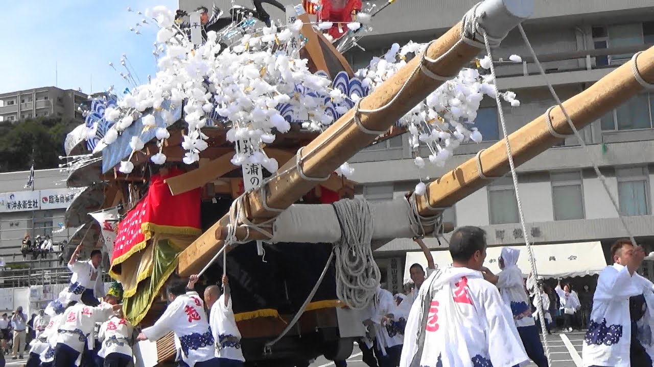 苅田山笠　2019年度　山笠集結　福岡県苅田町