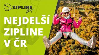 Klíny, nejdelší Zipline v Česku promo 2021