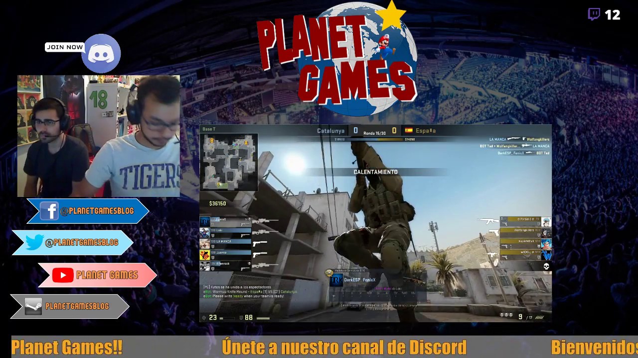 Partido CSGO - España vs Catalunya [Master Guardian] - YouTube