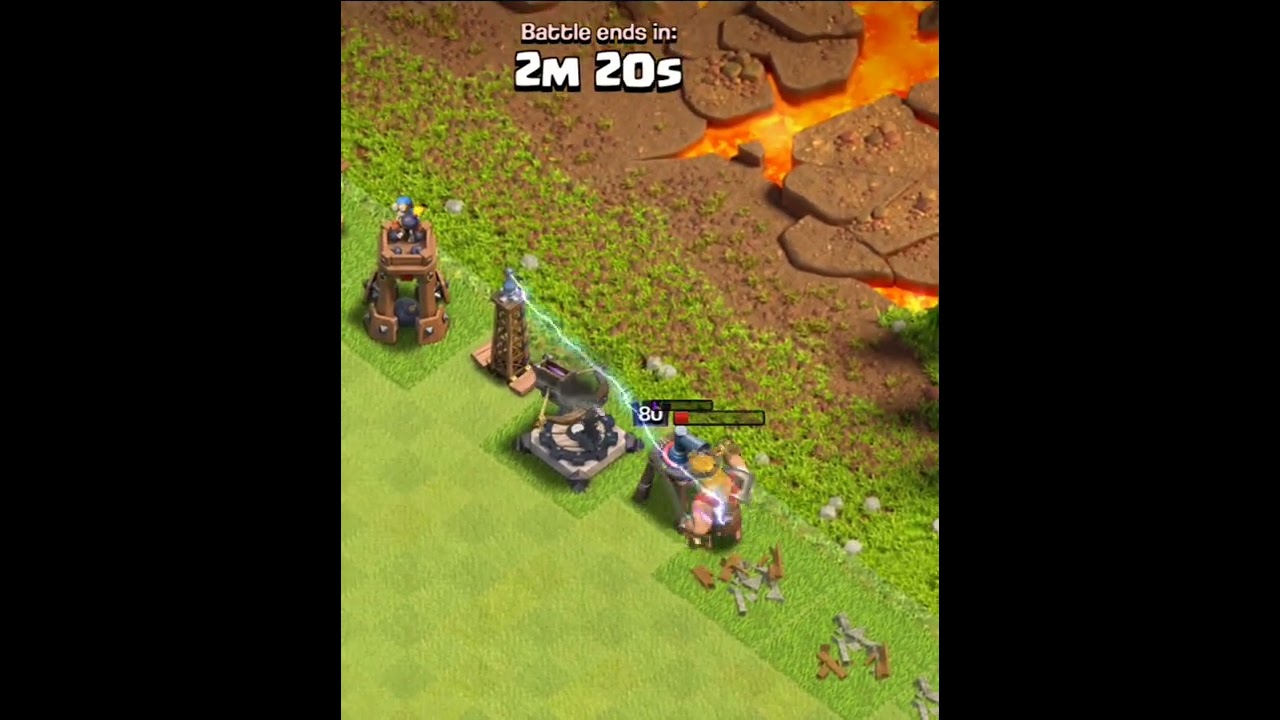 Max Barbarian King Vs All Level One Defense (no artillery) - COC