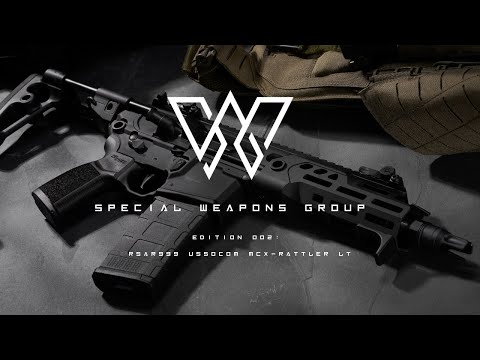 NEW: Special Weapons Group Edition 002 RSAR999 USSOCOM MCX-RATTLER LT | SIG SAUER