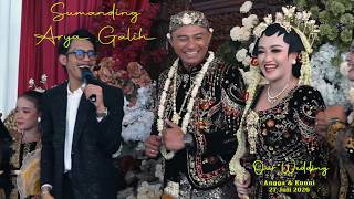 Viral Sumandhing - Arya Galih // wedding Angga(Reges)  & Kunni //Parnopras//Aj Audio