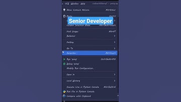 Only Senior Developers know this Code Editing technique 🥴 #shorts #coding #jetbrains #python