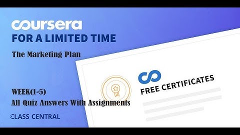 The Marketing Plan , All Quiz Answers with Assignments.