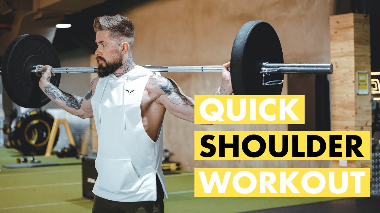 6 Day Shoulder pump workouts for Gym