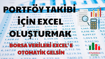 PORTFÖY YÖNETMEK İÇİN EXCEL OLUŞTURMA l Portföy Takip Excel Kullanımı l Portföy Yönetimi Excel