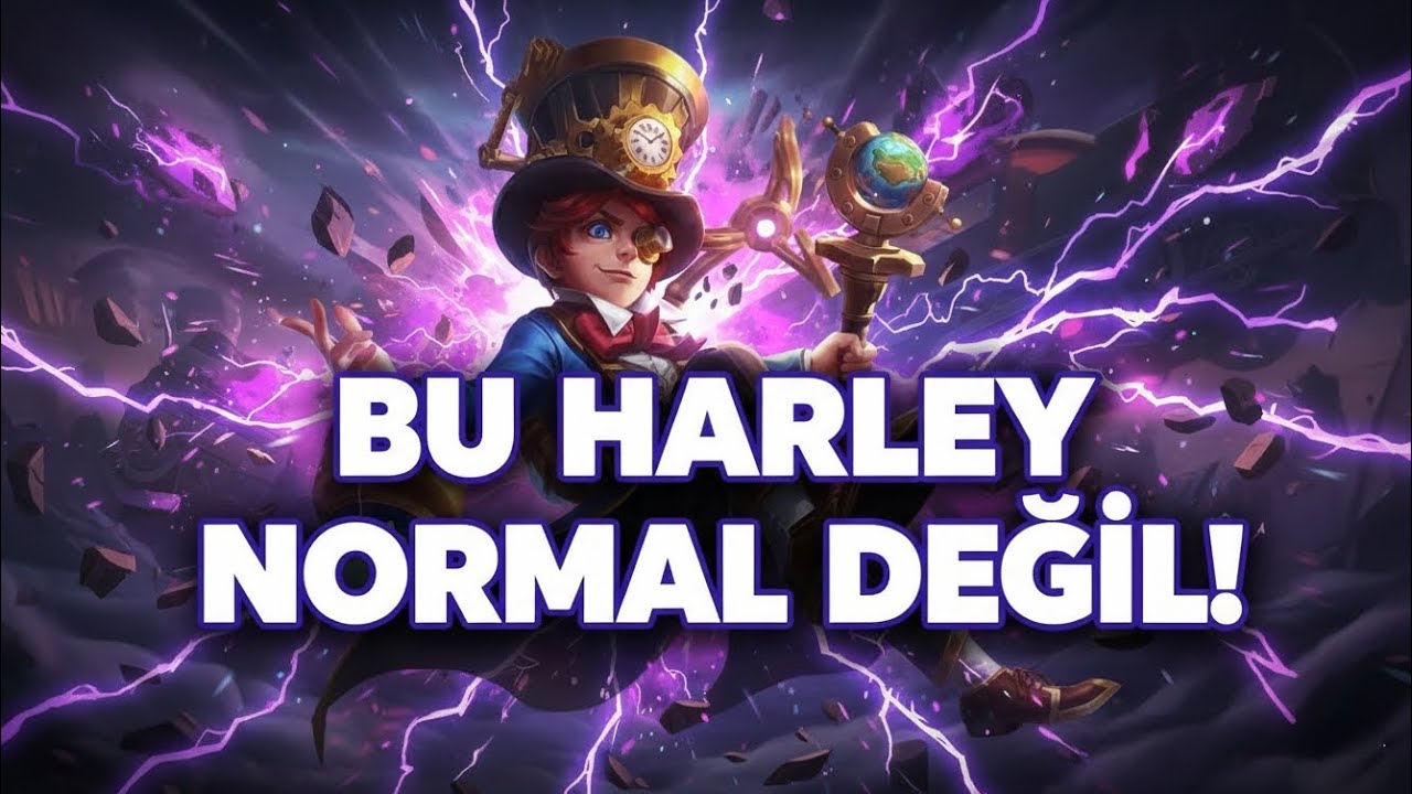 ✅ Harley’i BURADA denedim… sonuç şok😈 | Bu Build Çok Tehlikeli | Mobil Legends |💥 