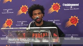 Marvin Bagley Iii Works Out For The Phoenix Suns