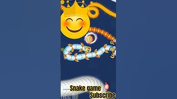 Snake io Lovely Snake Pro Skill Epic Snake io Game!#gaming #gameplay #shorts #viralshorts #trending