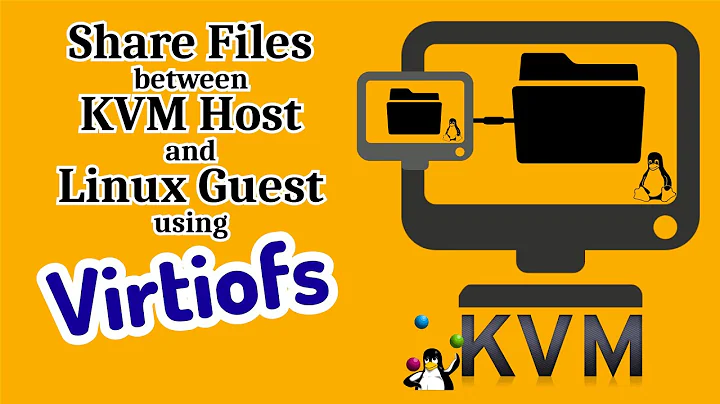 Share Files Between KVM Host and Linux Guest Using Virtiofs