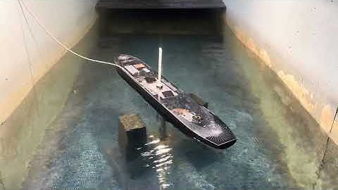 Wingsail Bulk Carrier Experimental Trial | Wind + Waves | Pitch DOF