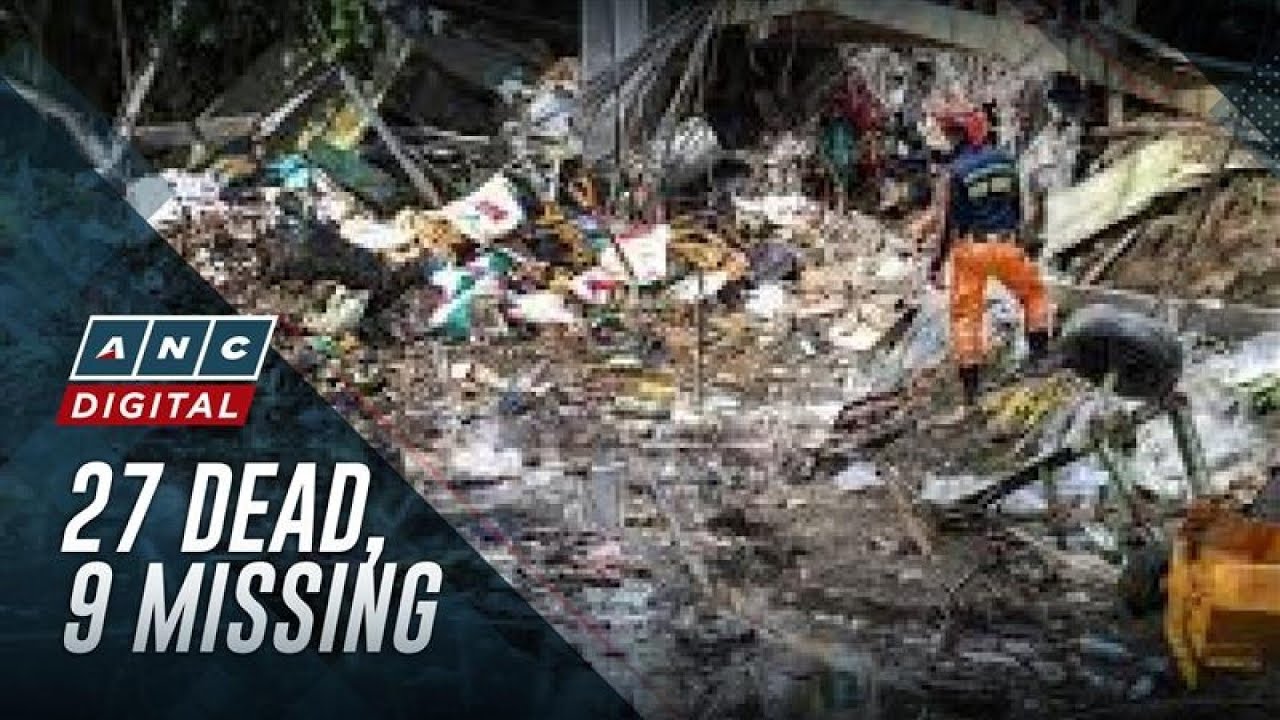 Cebu trash slide fatalities rise to 27 | ANC