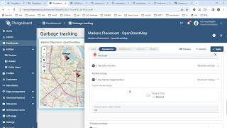 Thingsboard create maps and table tutorial
