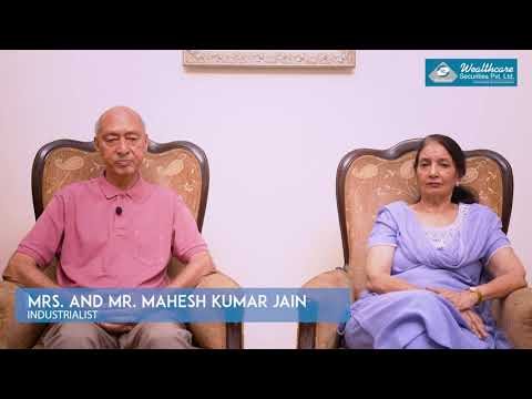 Client Testimonial: Mr. Mahesh Kumar Jain - video from WC Securities