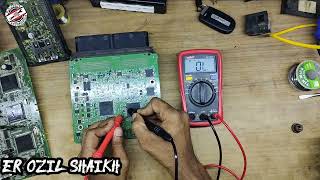 Continental ecm SIM2k-241 | Full Checking process step by step | Microprocessor short | Ozil Shaikh