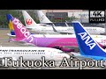 [4K] [飛行機 動画] Plane Spotting at Fukuoka Airport in Japan /福岡空港 2021/5/4