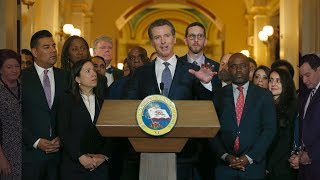 Governor Gavin Newsom halts California death penalty executions