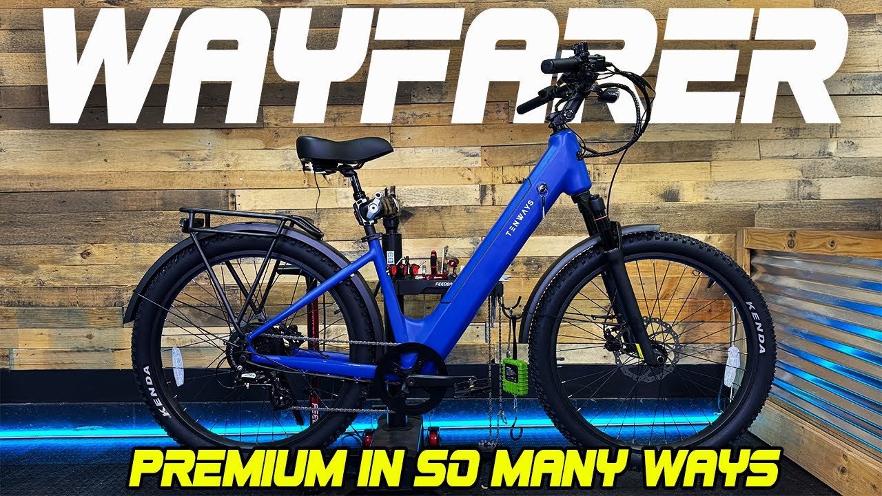 Детали этого велосипеда просто сумасшедшие — обзор Tenways Wayfarer eBike