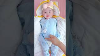 Perfect Baby Outfit 👶 | Soft, Warm &amp; Easy Diaper Change #BabyClothes #BabyMustHave #MomLife
