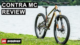 The Steel Steamroller: Contra MC Review | 2022 Enduro Bike Field Test screenshot 4
