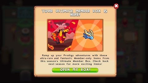 Prodigy Math Game | Opening the Season 4 Ultimate Member Box!