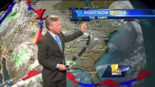 Cloudy conditions, flurries possible tonight