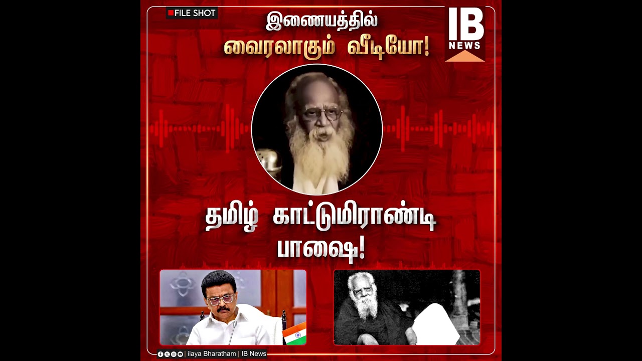 Тамильский дикий язык! Видео становится вирусным в интернете! | Тамил | Перияр | DMK | DK