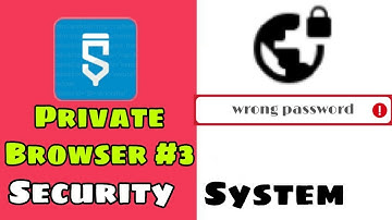 SKETCHWARE how to make a Private Browser #3