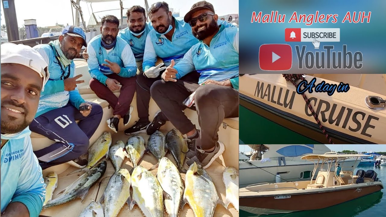 #Fishing in Abu Dhabi | #Deep sea fishing | #boat fishing | #Lure&Jig | #Malluanglers