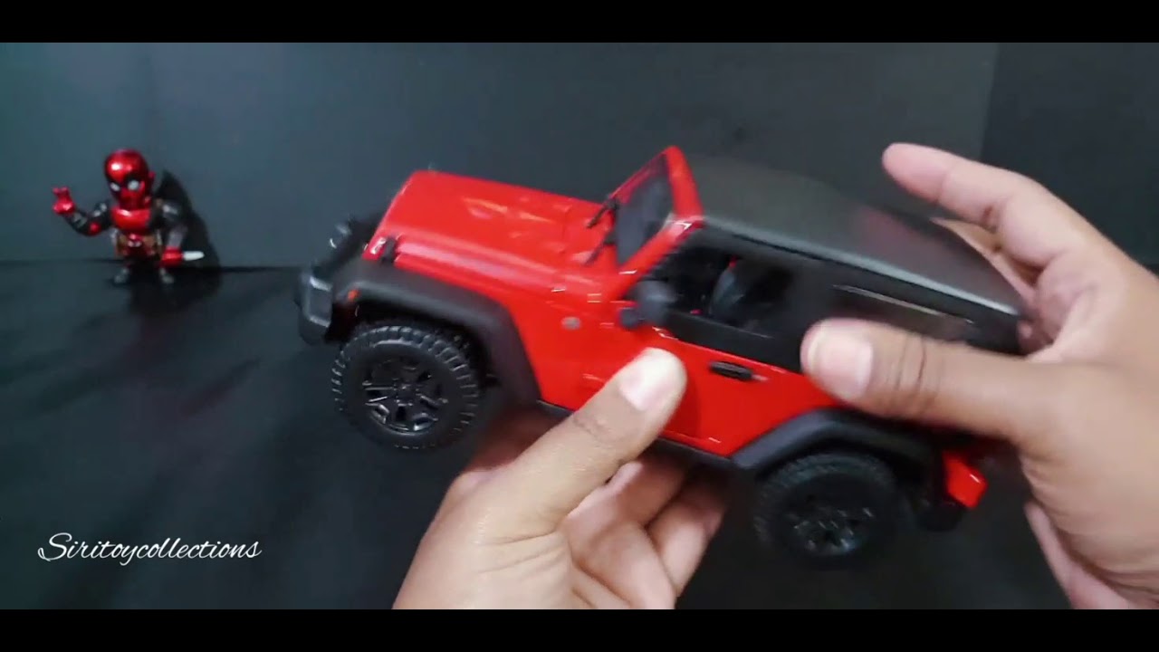 Jeep Wrangler 2014 Die Cast Metal Miniature Model Available in 1:18 Scale  @SiriToyCollections - YouTube