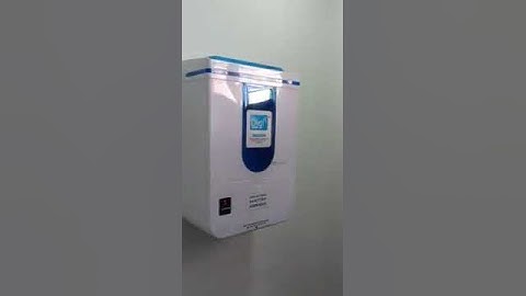 Automatic Hand Sanitiser Dispensing Machine_MIST MODEL