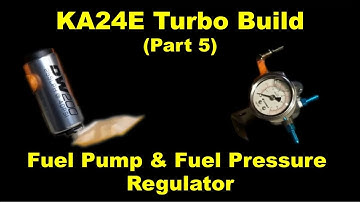 KA24ET Series - Fuel Pump & Fuel Regulator (Part 5)