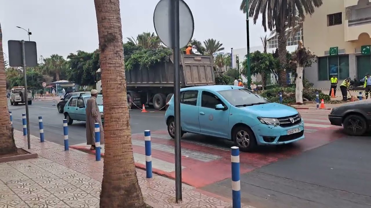 جولة صباحية في مدينة إنزكان