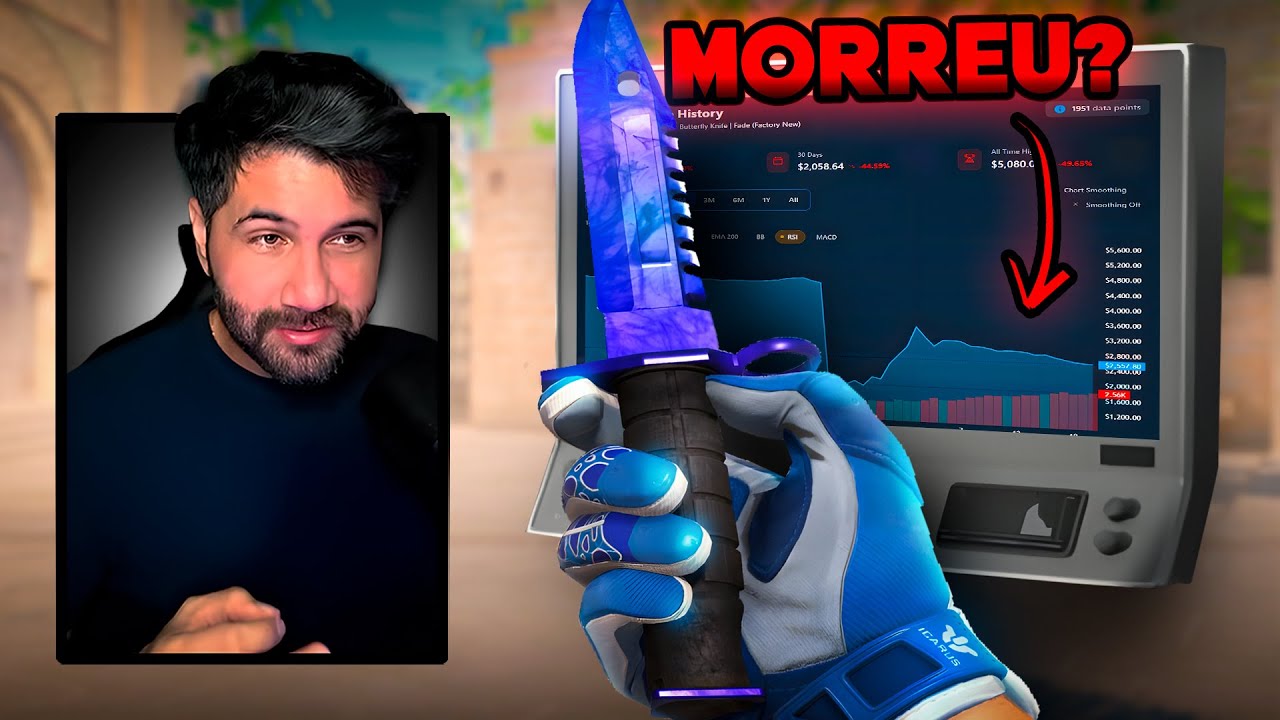 O MERCADO de SKINS do CS2 está PARADO? 👀📉