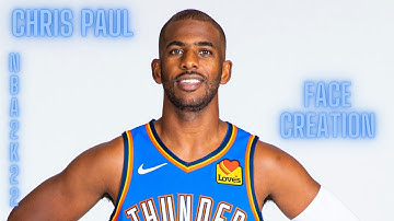 Best Chris Paul NBA 2K22 Face Creation