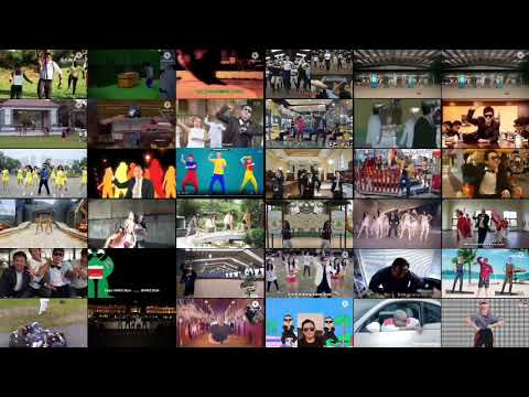 36 All Gangnam Style Parody Round 1/4