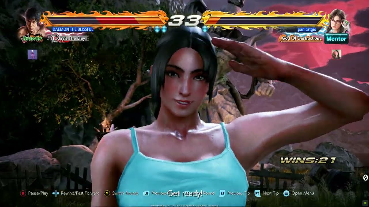 TEKKEN™7 Julia defeats Marshall Law(Bruce Lee Reborn Mod)