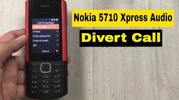 How to Divert Incoming Call in Nokia 5710 Xpress Audio