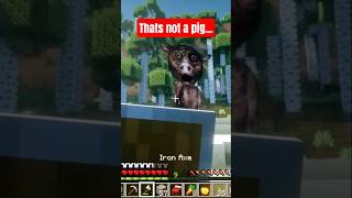 I thought it was a pig...