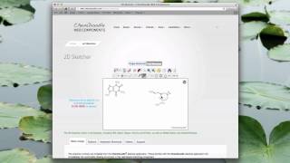 ChemDoodle Web Sketcher - Advanced Functions