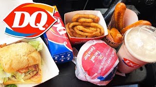 MUKBANG 먹방 | 🍦💋 Dairy Queen Feast at 60 Year Old DQ 🍦💋