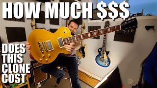 How Much $$$ Money Was This Guitar? Gibson Goldtop Les Paul Clone