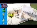 How to draw an Awesome Folding SHARK - 3D art for beginners!