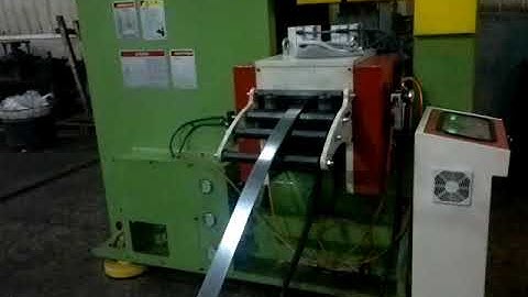 CL material rack straightening machine 2-in-1 with servo feeder