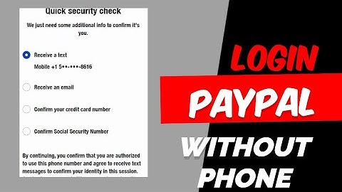 How To Login Paypal without Phone Number Verification!!