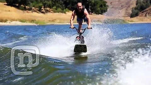 Ryan Nyquist Invents New BMX Wakeboarding Sport! W...