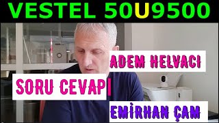 VESTEL 50U9500 TEKNİK ÖZELLİKLER