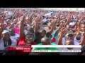 Edward Lowassa holds a massive rally in Tanzania ahead of the October polls